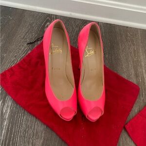 Hot pink Christine Louboutin